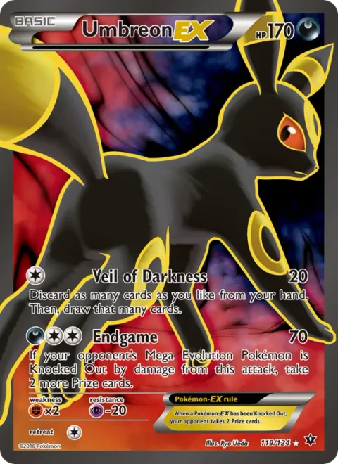 Umbreon EX [Veil of Darkness | Endgame]