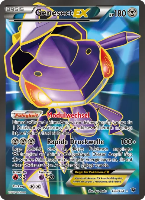 Genesect EX [Drive Change | Rapid Blaster]