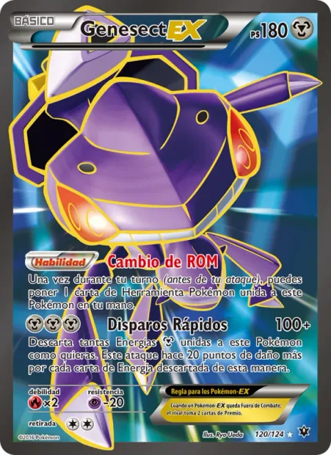 Genesect EX [Drive Change | Rapid Blaster]