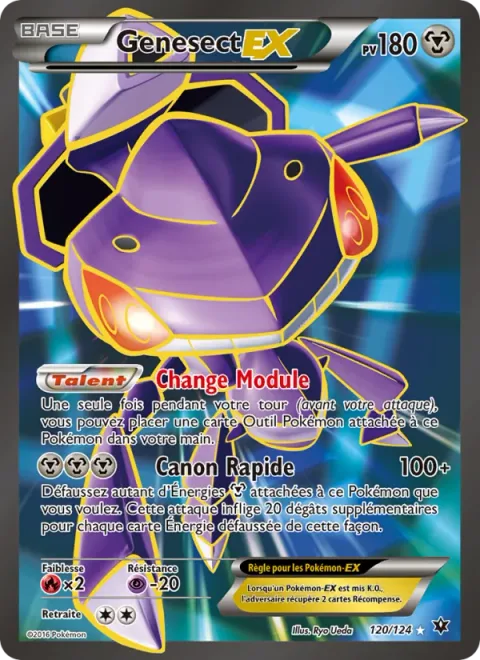 Genesect EX [Drive Change | Rapid Blaster]
