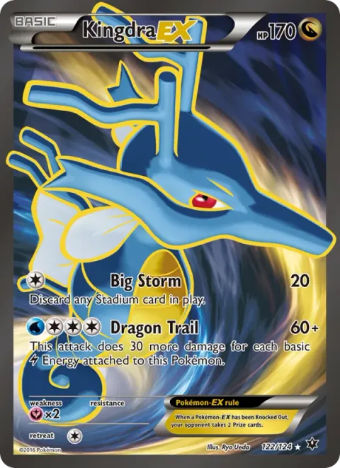 Kingdra EX [Big Storm | Dragon Trail]