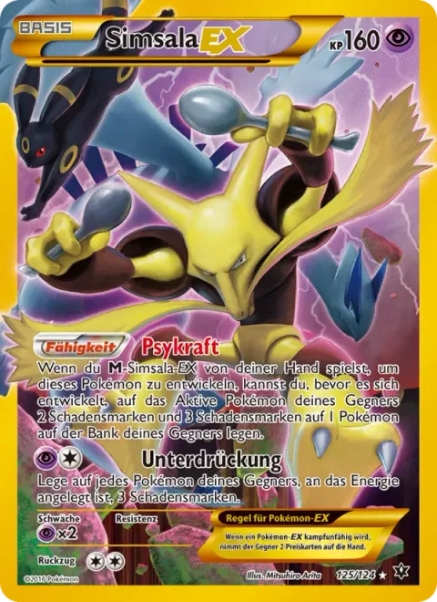 Alakazam EX [Kinesis | Supression]