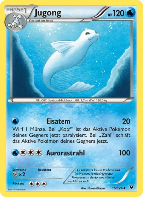 Dewgong [Freezing Breath | Aurora Beam]