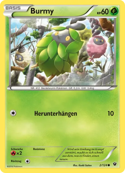 Burmy [Hang Down]