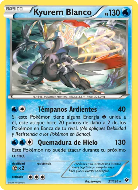 White Kyurem [Burning Icicles | Blizzard Burn]