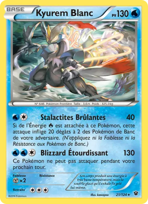 White Kyurem [Burning Icicles | Blizzard Burn]