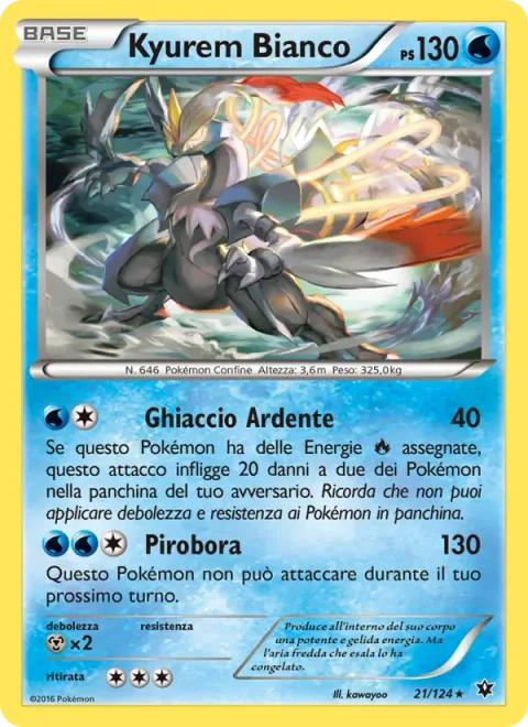 White Kyurem [Burning Icicles | Blizzard Burn]