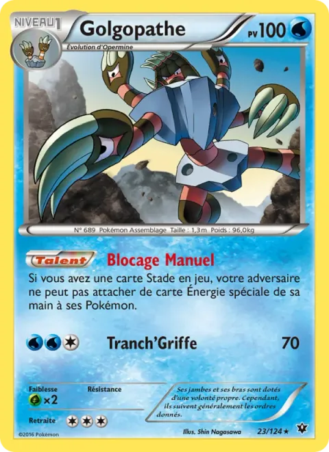 Barbaracle [Hand Block | Claw Slash]
