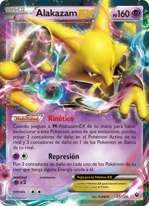 Alakazam EX [Kinesis | Supression]