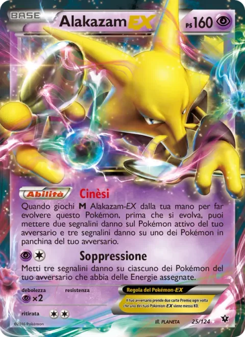 Alakazam EX [Kinesis | Supression]