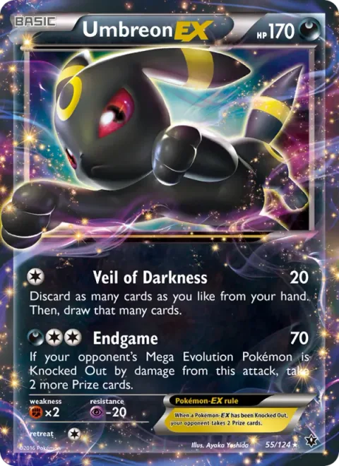 Umbreon EX [Veil of Darkness | Endgame]