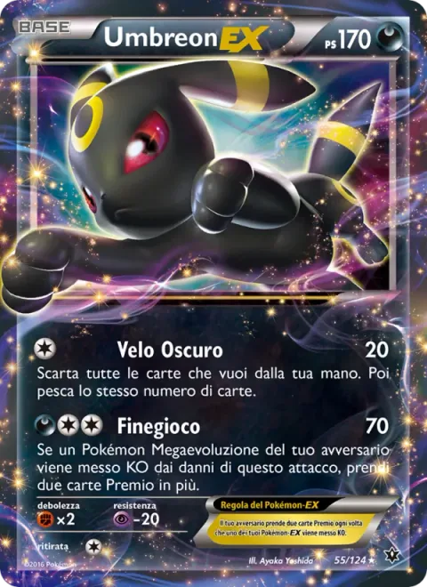 Umbreon EX [Veil of Darkness | Endgame]