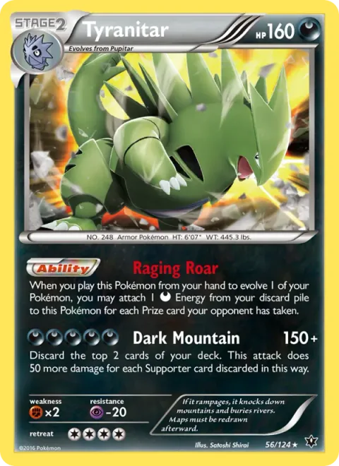 Tyranitar [Raging Roar | Dark Mountain]