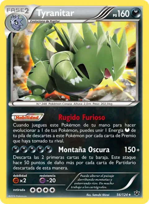 Tyranitar [Raging Roar | Dark Mountain]
