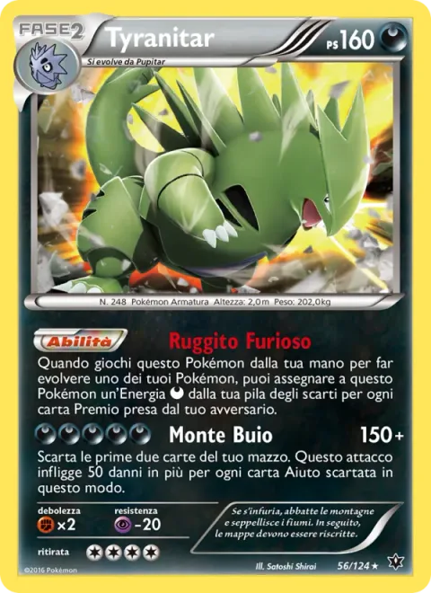 Tyranitar [Raging Roar | Dark Mountain]