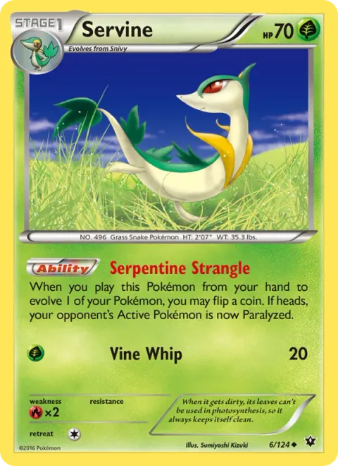 Servine [Serpentine Strangle | Vine Whip]