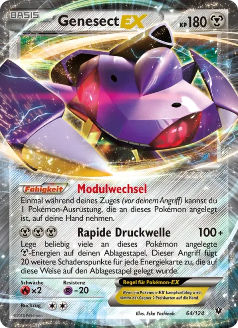 Genesect EX [Drive Change | Rapid Blaster]