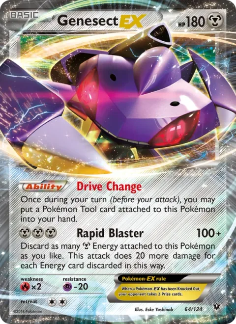 Genesect EX [Drive Change | Rapid Blaster]