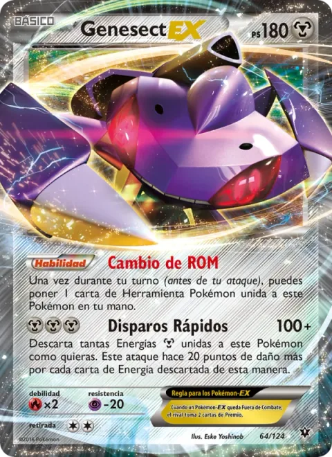 Genesect EX [Drive Change | Rapid Blaster]