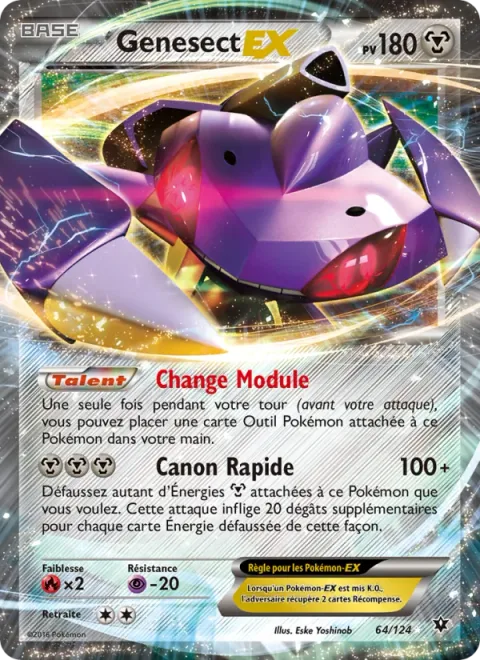 Genesect EX [Drive Change | Rapid Blaster]