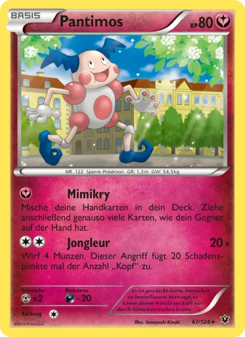 Mr. Mime [Mimic | Juggling]
