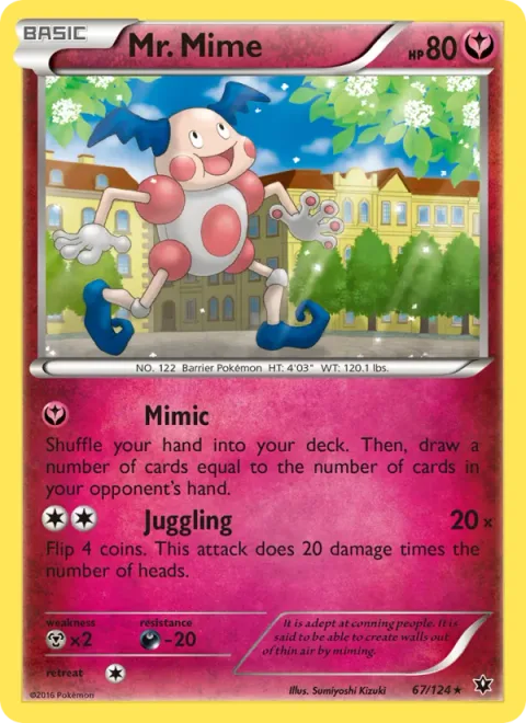 Mr. Mime [Mimic | Juggling]