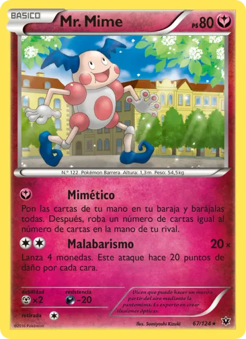 Mr. Mime [Mimic | Juggling]
