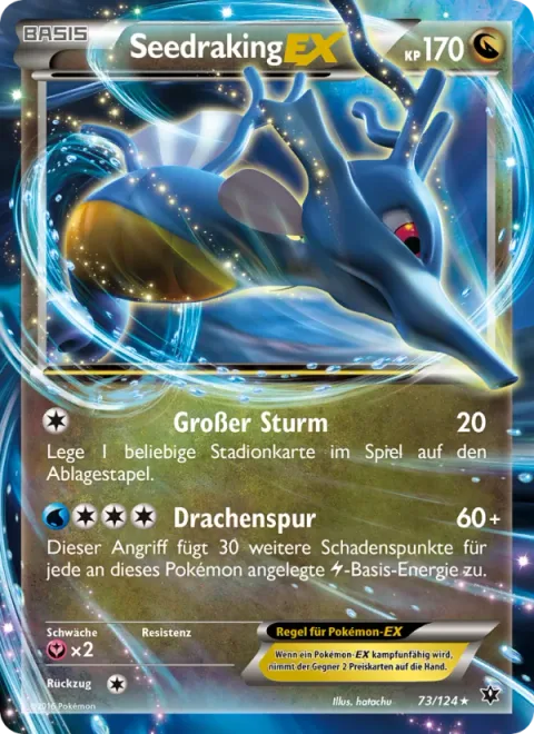 Kingdra EX [Big Storm | Dragon Trail]