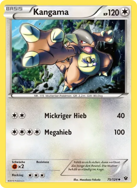 Kangaskhan [Tiny Punch | Mega Punch]