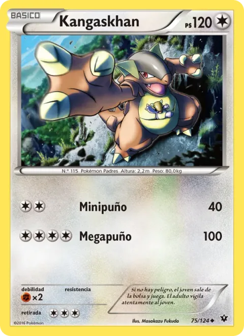 Kangaskhan [Tiny Punch | Mega Punch]