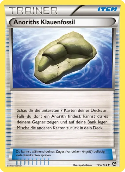 Claw Fossil Anorith