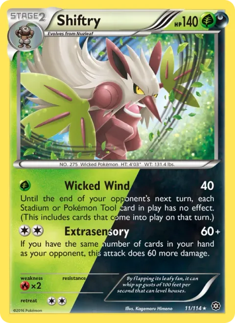 Shiftry [Wicked Wind | Extrasensory]