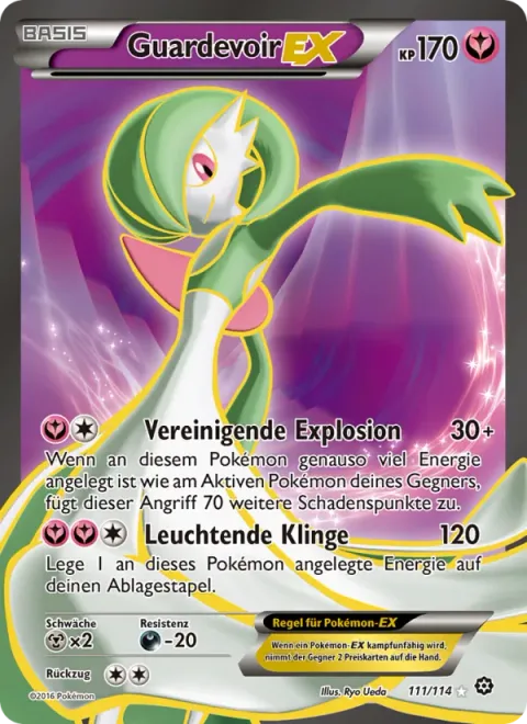 Gardevoir EX [Link Blast | Luminous Blade]