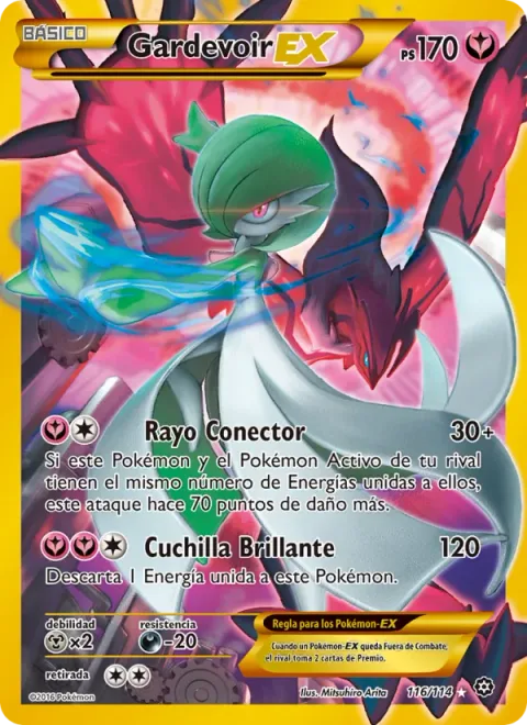 Gardevoir EX [Link Blast | Luminous Blade]