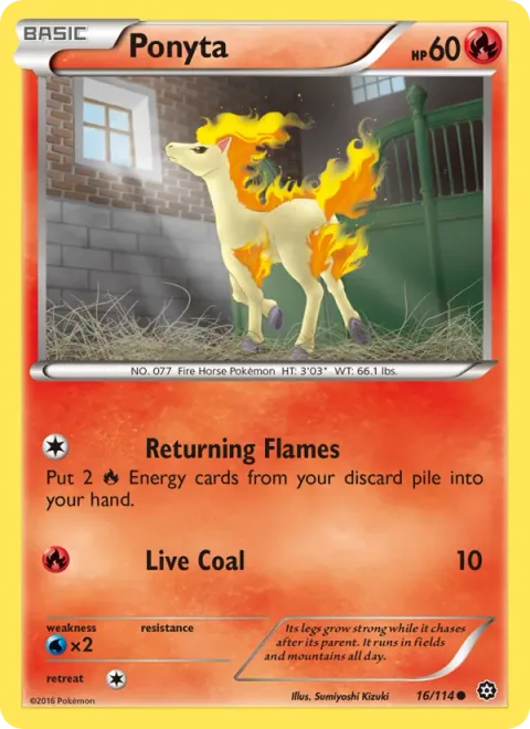 Ponyta [Returning Flames | Live Coal]