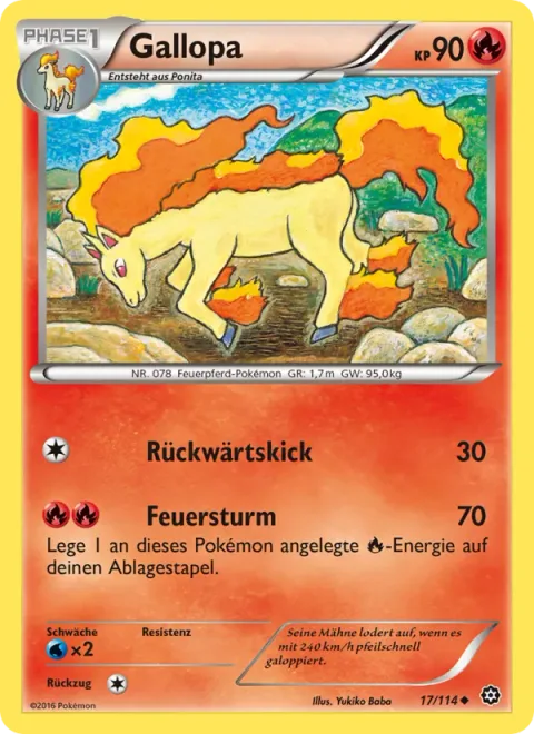 Rapidash [Rear Kick | Fire Blast]