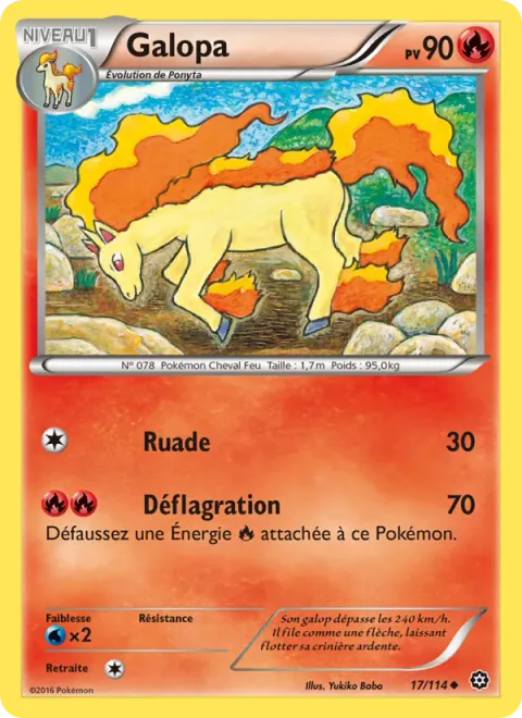 Rapidash [Rear Kick | Fire Blast]