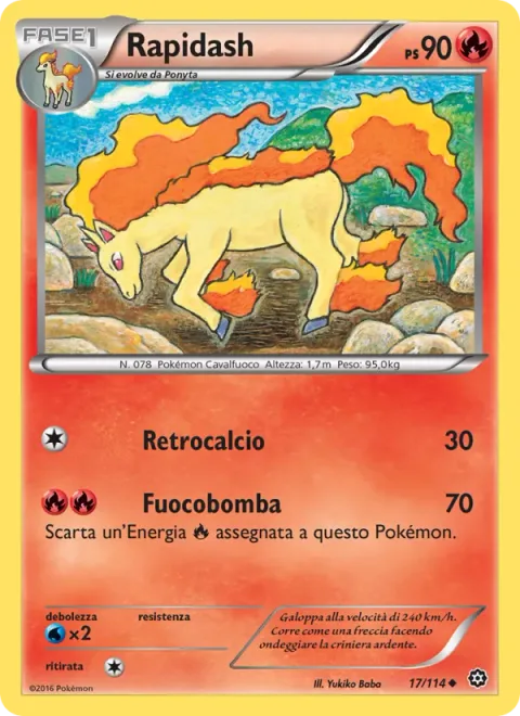 Rapidash [Rear Kick | Fire Blast]