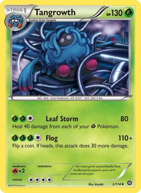 Tangrowth [Leaf Storm | Flog]