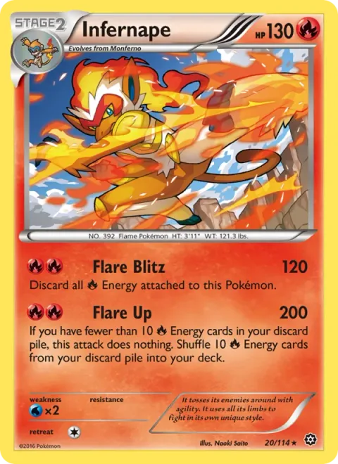Infernape [Flare Blitz | Flare Up]
