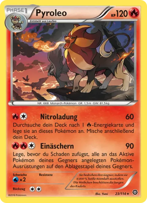 Pyroar BREAK [Kaiser Tackle]