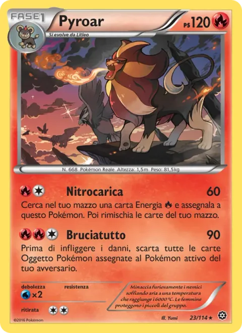 Pyroar BREAK [Kaiser Tackle]