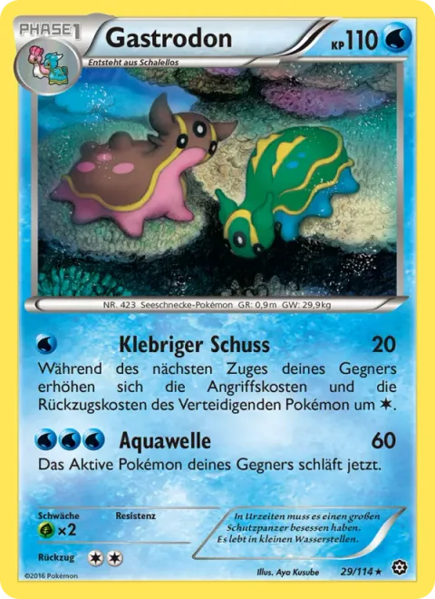 Gastrodon [Sticky Shot | Water Pulse]