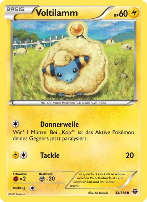 Mareep [Thunder Wave | Tackle]