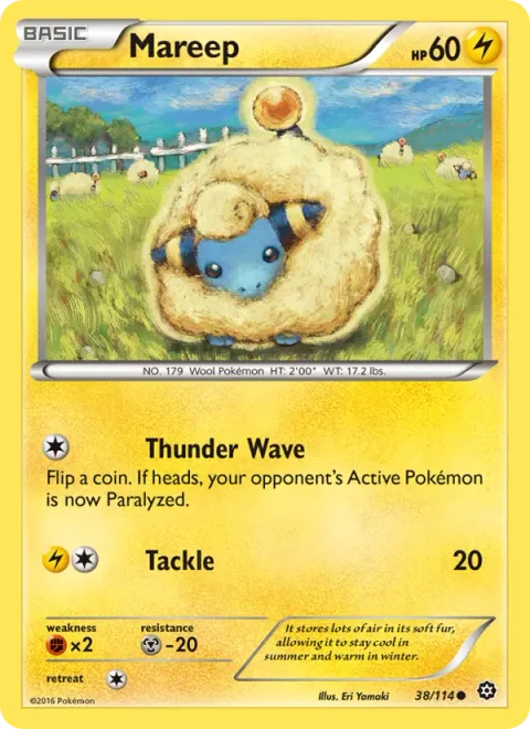Mareep [Thunder Wave | Tackle]