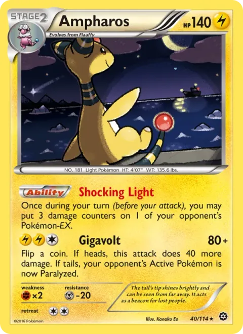 Ampharos [Shocking Light | Gigavolt]
