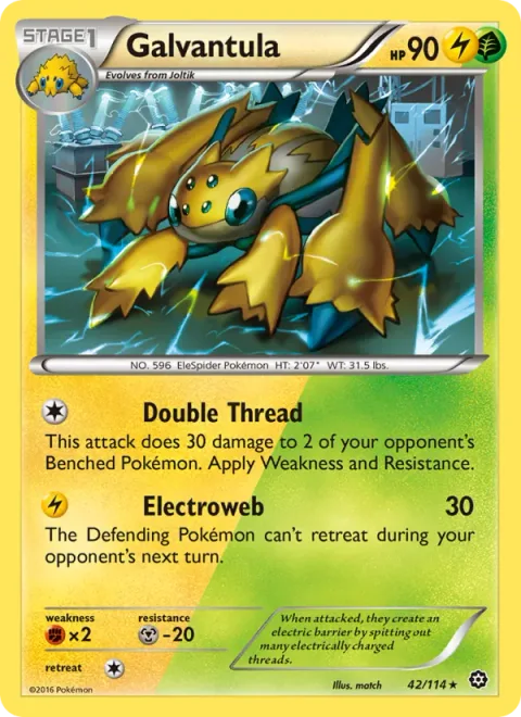 Galvantula [Double Thread | Electroweb]
