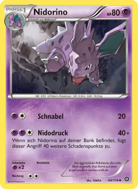 Nidorino [Peck | Nido Press]