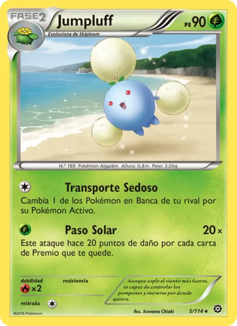 Jumpluff [Fluffy Transport | Solar Step]