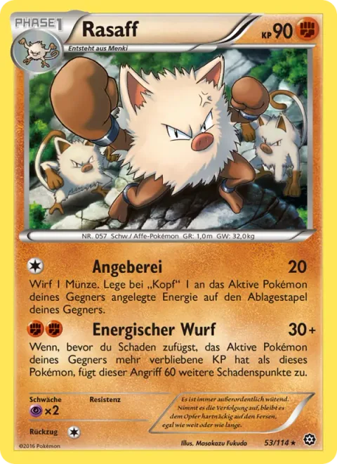 Primeape [Swagger | Spirited Throw]